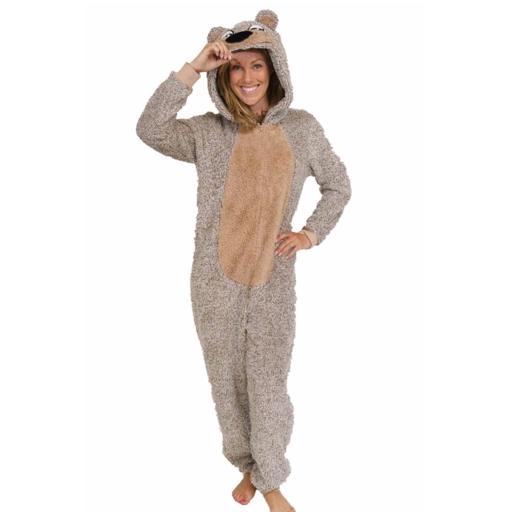 Cozy Bear Adult Costume Onesie
